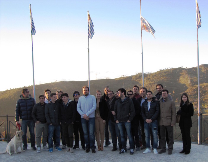 Seborga: visita ufficiale della nazionale calcistica del principato al cospetto di Marcello I Seborga: visita ufficiale della nazionale calcistica del principato al cospetto di Marcello I