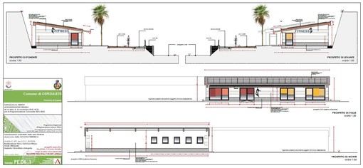 Ospedaletti: al via i lavori per la realizzazione della nuova palestra a ridosso della Pista Ciclopedonale Ospedaletti: al via i lavori per la realizzazione della nuova palestra a ridosso della Pista Ciclopedonale