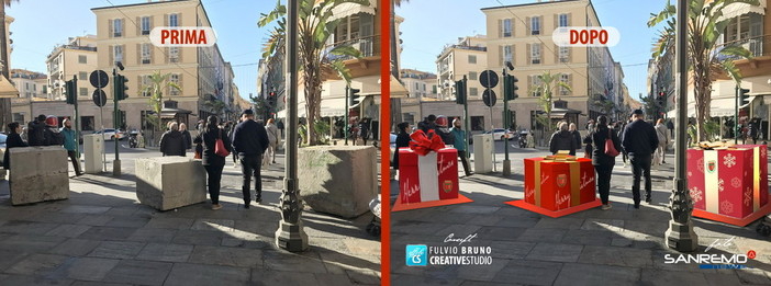 Sanremo: 'New Jersey' brutti in centro per la sicurezza dei cittadini, la proposta di un lettore in un 'rendering