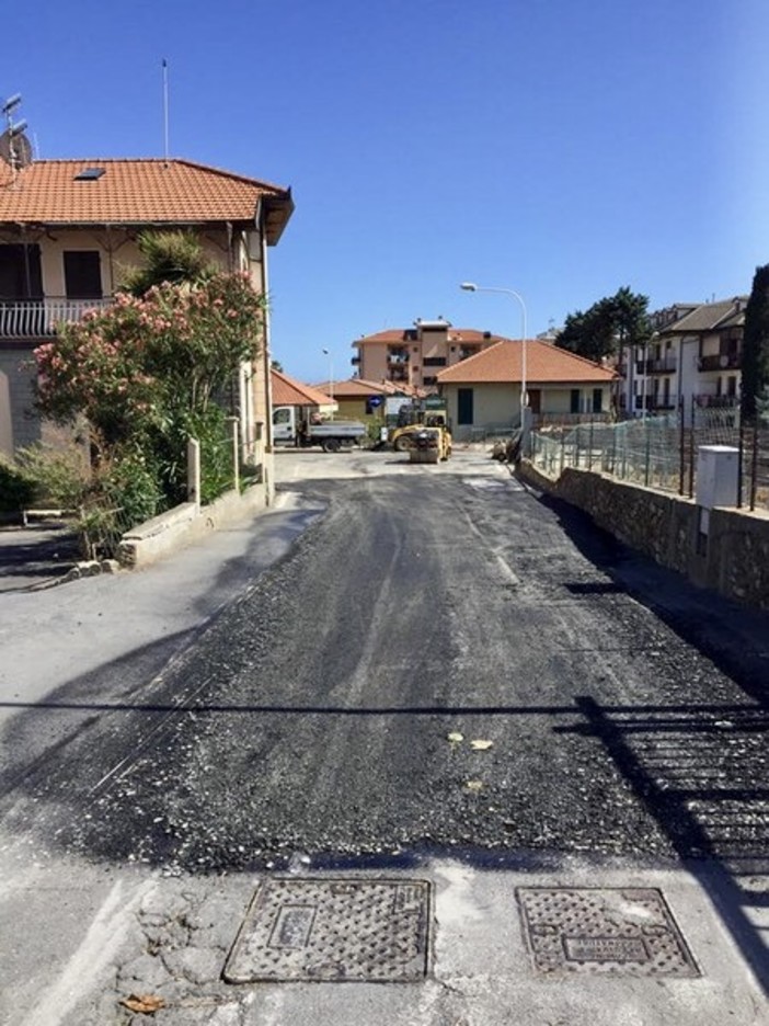 Riva Ligure: Asfalti, nuovo regolamento per stoppare i rappezzi fatti frettolosamente
