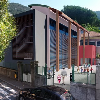Pontedassio avrà la nuova scuola. Ecco il rendering del progetto. L'architetto: &quot;La consegna il prossimo anno&quot;