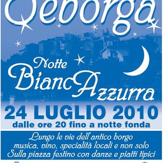 Seborga: sabato la Notte BiancAzzurra, tra gusto e musica