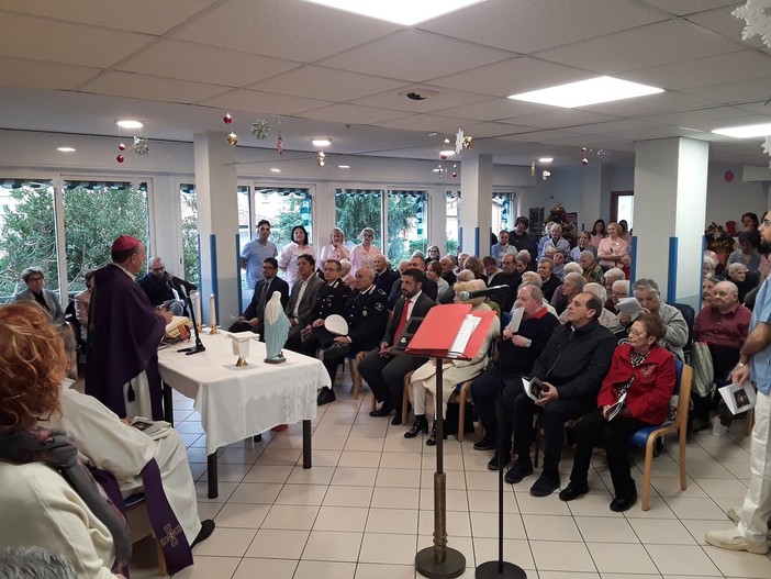 Vallecrosia: a Casa Rachele la tradizionale Messa di Natale con le autorità e gli ospiti