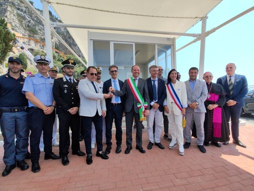 Ventimiglia, nuovo presidio per la polizia di frontiera a Ponte San Ludovico (Foto e video)