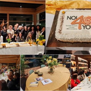 Dieci anni di impegno contro la violenza: grande festa a Bordighera per l’anniversario dell’associazione Noi4You