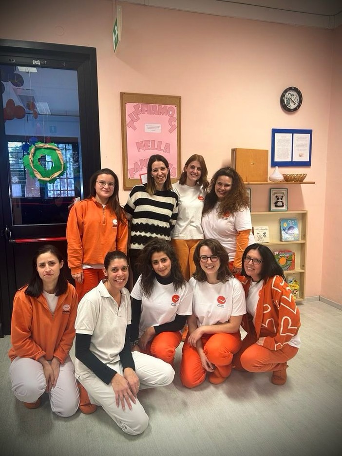 Sanremo: laboratorio di Natale al Nido d’Infanzia comunale La Nuvola (foto)