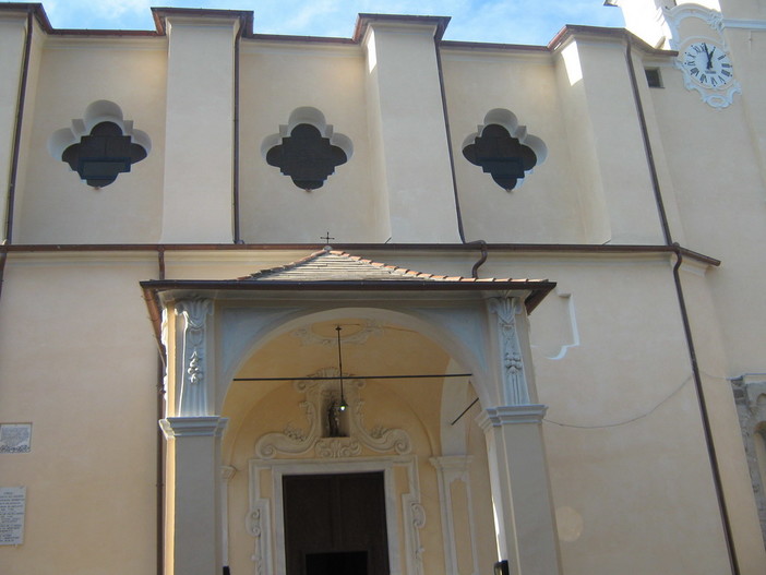 Il Sindaco Strescino e Don Antonello Dani alla guida dei fedeli oggi a Roma