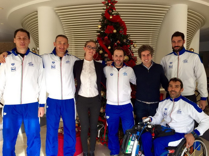 I paraolimpionici della nazionale italiana di triathlon, ospiti all’Hotel Riviera dei Fiori di San Lorenzo al Mare I paraolimpionici della nazionale italiana di triathlon, ospiti all’Hotel Riviera dei Fiori di San Lorenzo al Mare