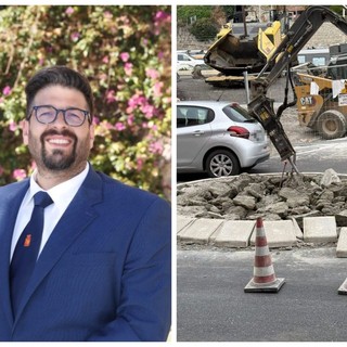 Ventimiglia, rotonda in corso Genova demolita. Martinetto presenta un'interrogazione urgente: "Chiarire le responsabilità"