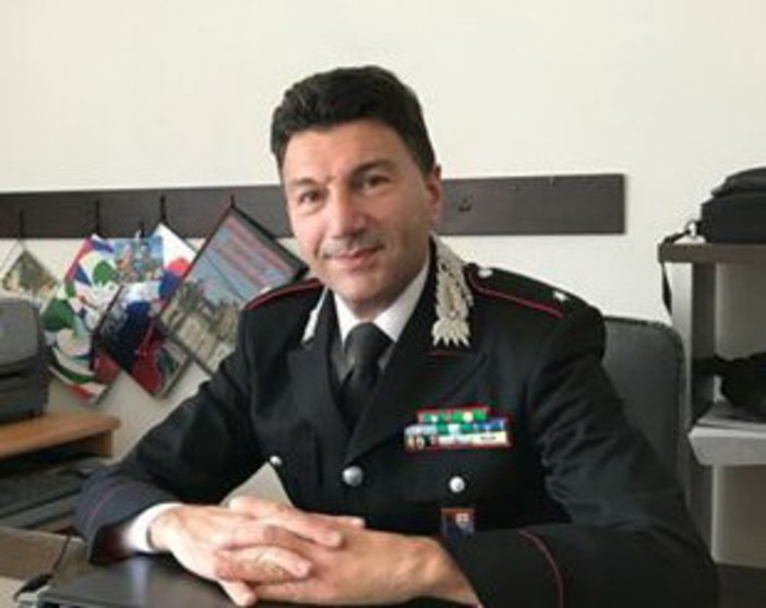 Il sottotenente Nicola Logiudice al comando del Nucleo Operativo e Radiomobile della Compagnia Carabinieri di Sanremo