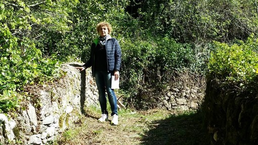 Nadia Ventimiglia racconta la leggenda del ‘Ponte della Lonega’ di Conio nell’entroterra di Imperia
