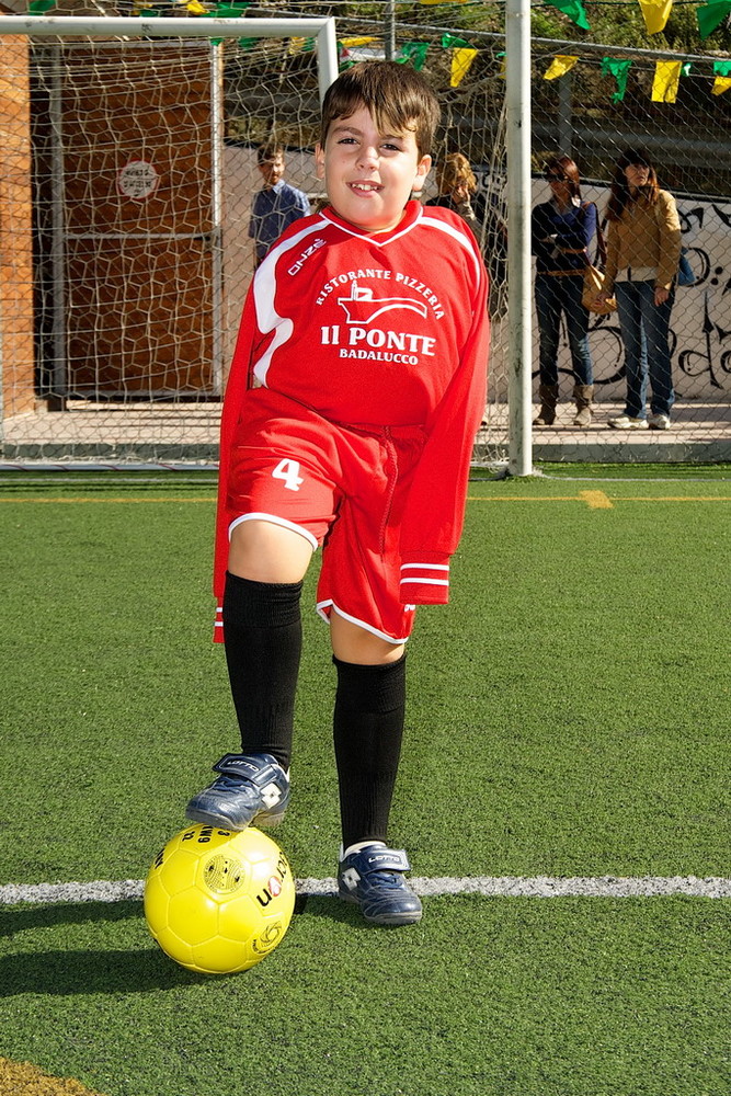 Nicolas, uno dei giovani calciatori dell'ASD Badalucco Nicolas, uno dei giovani calciatori dell'ASD Badalucco