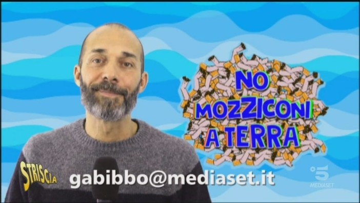 Ventimiglia promossa a pieni voti dalla campagna "No mozziconi a terra" di Striscia la Notizia