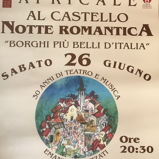 Apricale: sabato prossimo, Coktail Romantico al Castello e alla mostra con le opere di Luzzati