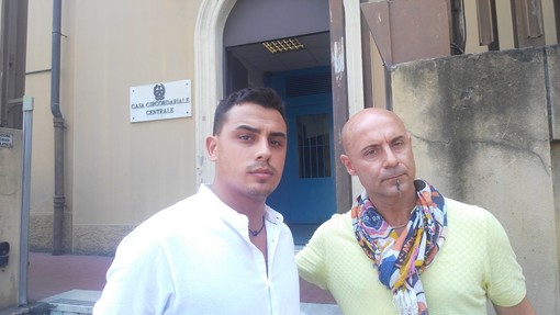 Uilpa in visita al penitenziario di Imperia "Un carcere che bolle" e sui posti auto "Presto un tavolo con il Comune" (foto e video)