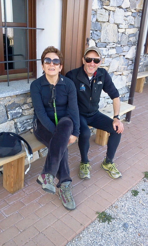 L'alpinista imperiese Lorenzo Gagliano al Rifugio Pian dell'Arma di Caprauna