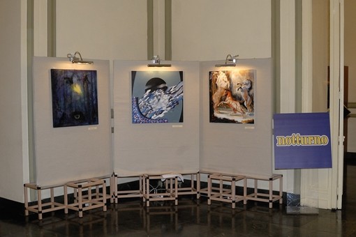 Arte al Casinò, Paolo Adelmo con 'Domino di Noè' e il gruppo Kapra con 'Lune' e 'Notturni' sino al 28 giugno