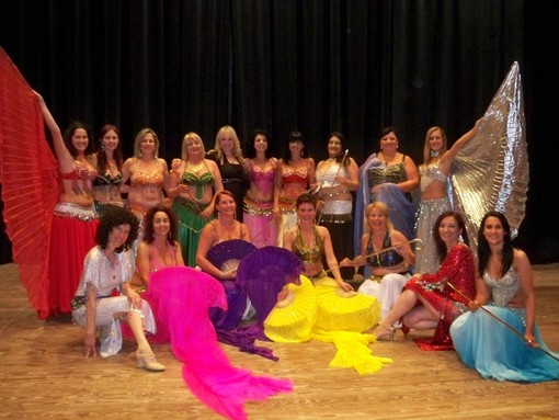 Sanremo: stasera, spettacolo di danza del ventre del gruppo di danza orientale Nadija's Oriental Dancers