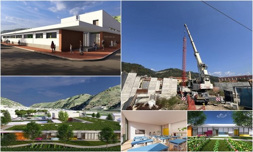 Camporosso, nuova scuola dell'infanzia e primaria: ripartiti i lavori (Foto)