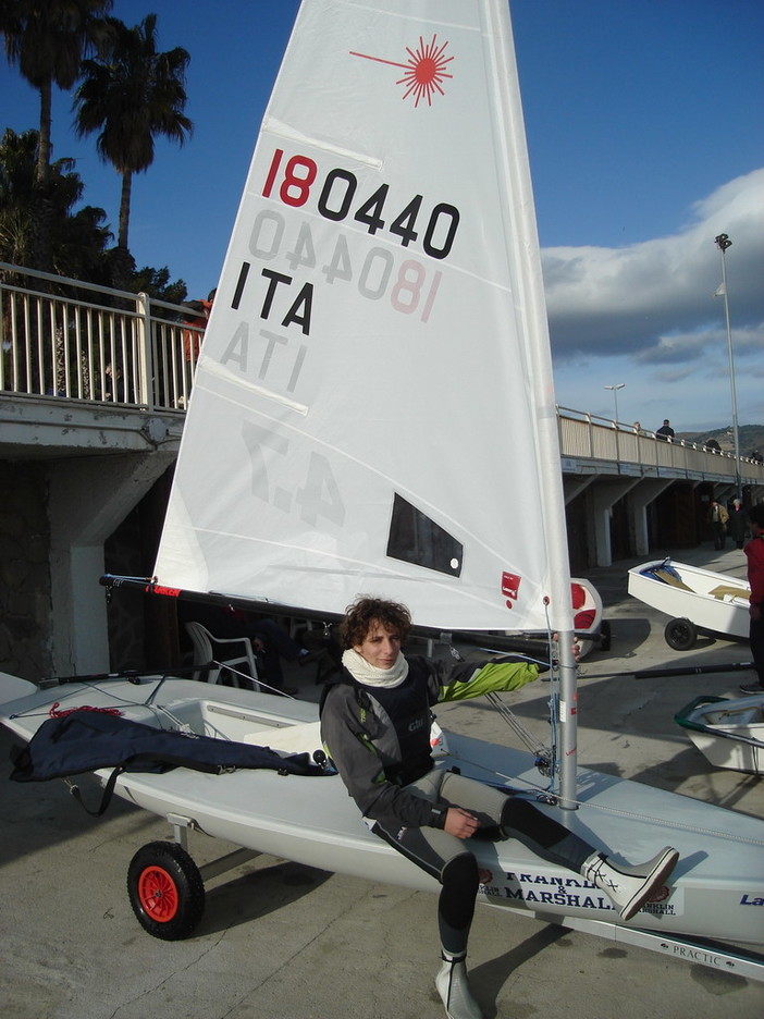 Vela: importante successo per il dianese Nicolò Elena Vela: importante successo per il dianese Nicolò Elena