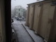 La prima neve di stamattina a Bajardo