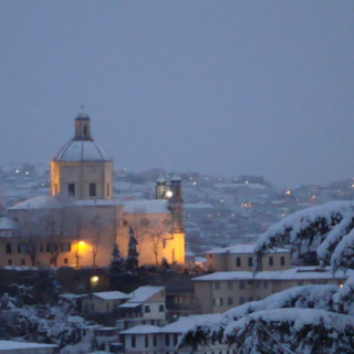 La nevicata dell'11 febbraio 2010 a Sanremo