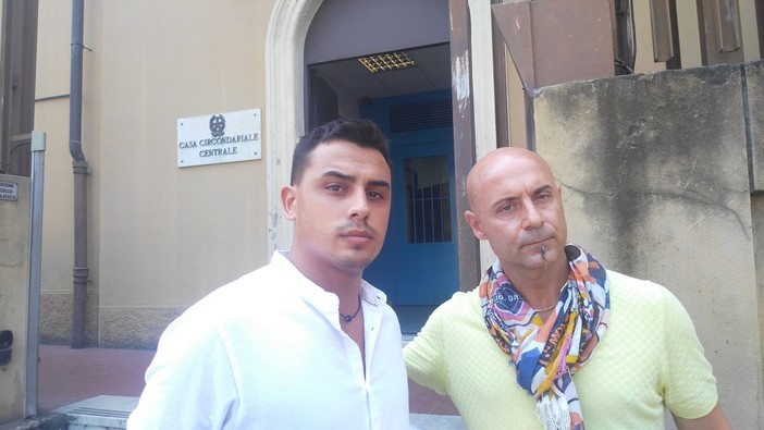 Uilpa in visita al penitenziario di Imperia "Un carcere che bolle" e sui posti auto "Presto un tavolo con il Comune" (foto e video)