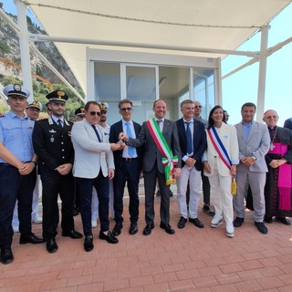 Ventimiglia, nuovo presidio per la polizia di frontiera a Ponte San Ludovico (Foto e video)