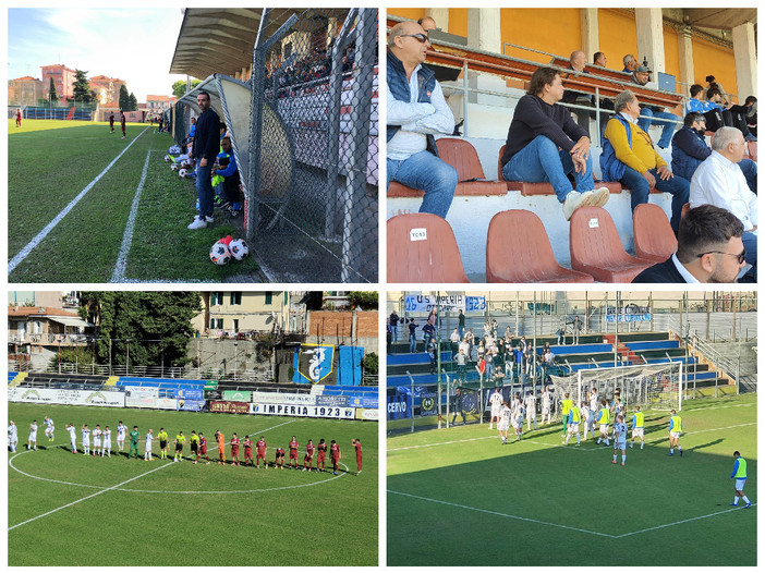 Calcio, Serie D. Il Borgosesia rovina il compleanno all'Imperia e vince 3-1 al 'Ciccione' (Foto e Video)