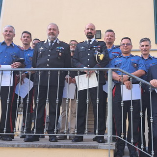 Consegnate onorificenze a carabinieri del comando provinciale di Imperia Consegnate onorificenze a carabinieri del comando provinciale di Imperia