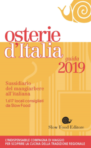 Quattro ristoranti imperiesi nella guida alle osterie d'Italia 2019 di Slow Food presentata al Salone del Gusto Quattro ristoranti imperiesi nella guida alle osterie d'Italia 2019 di Slow Food presentata al Salone del Gusto