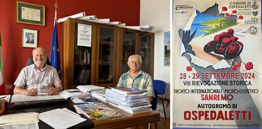 Ospedaletti, tutto pronto per l'VIII rievocazione storica motociclistica: Marco Melandri il primo grande ospite Ospedaletti, tutto pronto per l'VIII rievocazione storica motociclistica: Marco Melandri il primo grande ospite