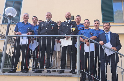 Consegnate onorificenze a carabinieri del comando provinciale di Imperia