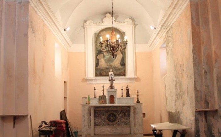 L'oratorio della Santissima Trinità (foto tratta dal sito del FAI) L'oratorio della Santissima Trinità (foto tratta dal sito del FAI)
