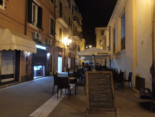 Un locale chiuso a Imperia Un locale chiuso a Imperia