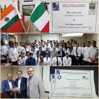 Imperia: la ONAOO e la Fratelli Carli hanno portato l'olio della riviera dei fiori al World Food India 2017