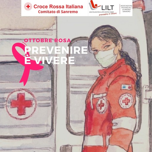 'Ottobre Rosa' della Lilt in collaborazione con il comitato di Sanremo della Croce Rossa 'Ottobre Rosa' della Lilt in collaborazione con il comitato di Sanremo della Croce Rossa