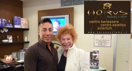 Sanremo: oggi Ornella Vanoni al centro benessere Horus di corso Garibaldi