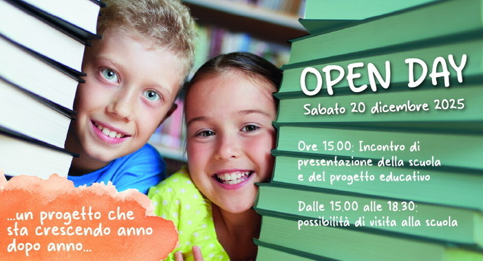 Sanremo: Open Day della scuola parentale diocesana 'Carlo Acutis' in via Stefano Geva a Bussana Sanremo: Open Day della scuola parentale diocesana 'Carlo Acutis' in via Stefano Geva a Bussana