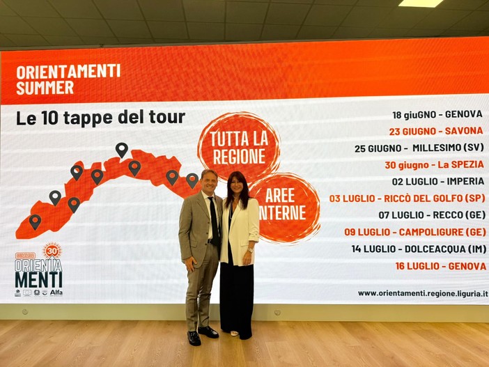 Torna Orientamenti Summer: 10 tappe in tutta la Liguria per accompagnare studenti e famiglie nella scelta del percorso formativo e professionale