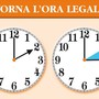 Ora legale: stanotte si torna alle lancette 'estive', orologi avanti di un’ora alle due