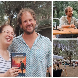 Orso Tosco presenta "La malinconia del tartufo" al Bordighera Book Festival (Foto e video) Orso Tosco presenta "La malinconia del tartufo" al Bordighera Book Festival (Foto e video)