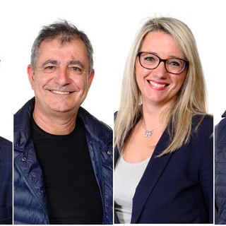 Da sinistra: Roberto Orengo, Mario Manni, Barbara Brugnolo e Luca Napoli