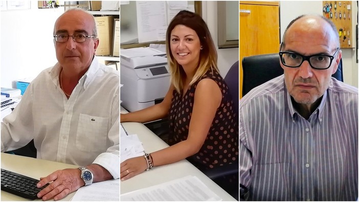 Da sinistra: Gianfranco Frontero, Floriana Fazzari e Valter Pastorelli