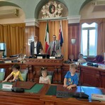 Sanremo, visita in Comune per i bimbi del nido d‘infanzia Raggio di Sole Sanremo, visita in Comune per i bimbi del nido d‘infanzia Raggio di Sole