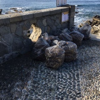 Bordighera: con l'ausilio di volontari, continuano le attività per la pulizia ed il ripristino delle spiagge