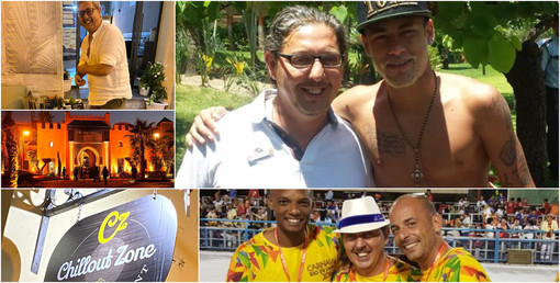 Paolo Aloia, dalle notti con Bono degli U2 e Neymar a un locale sul porto di Oneglia Paolo Aloia, dalle notti con Bono degli U2 e Neymar a un locale sul porto di Oneglia