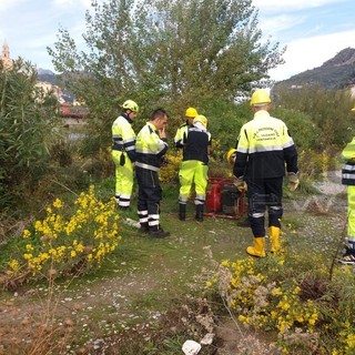 Un intervento della Protezione Civile