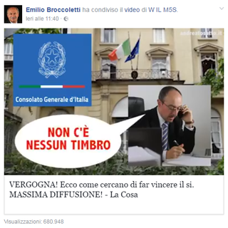 Imperia: hackerato il profilo Facebook del defunto Emilio Broccoletti? Fiorenzo Marino (Pd): "Vergogna, farò denuncia alla Polizia Postale"