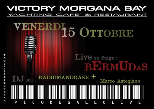 Sanremo: Victory Morgana e Pico de Gallo, torna la grande musica live in riviera